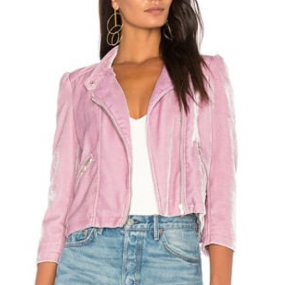 Rebecca Taylor velvet moto jacket - Picture 8 of 15